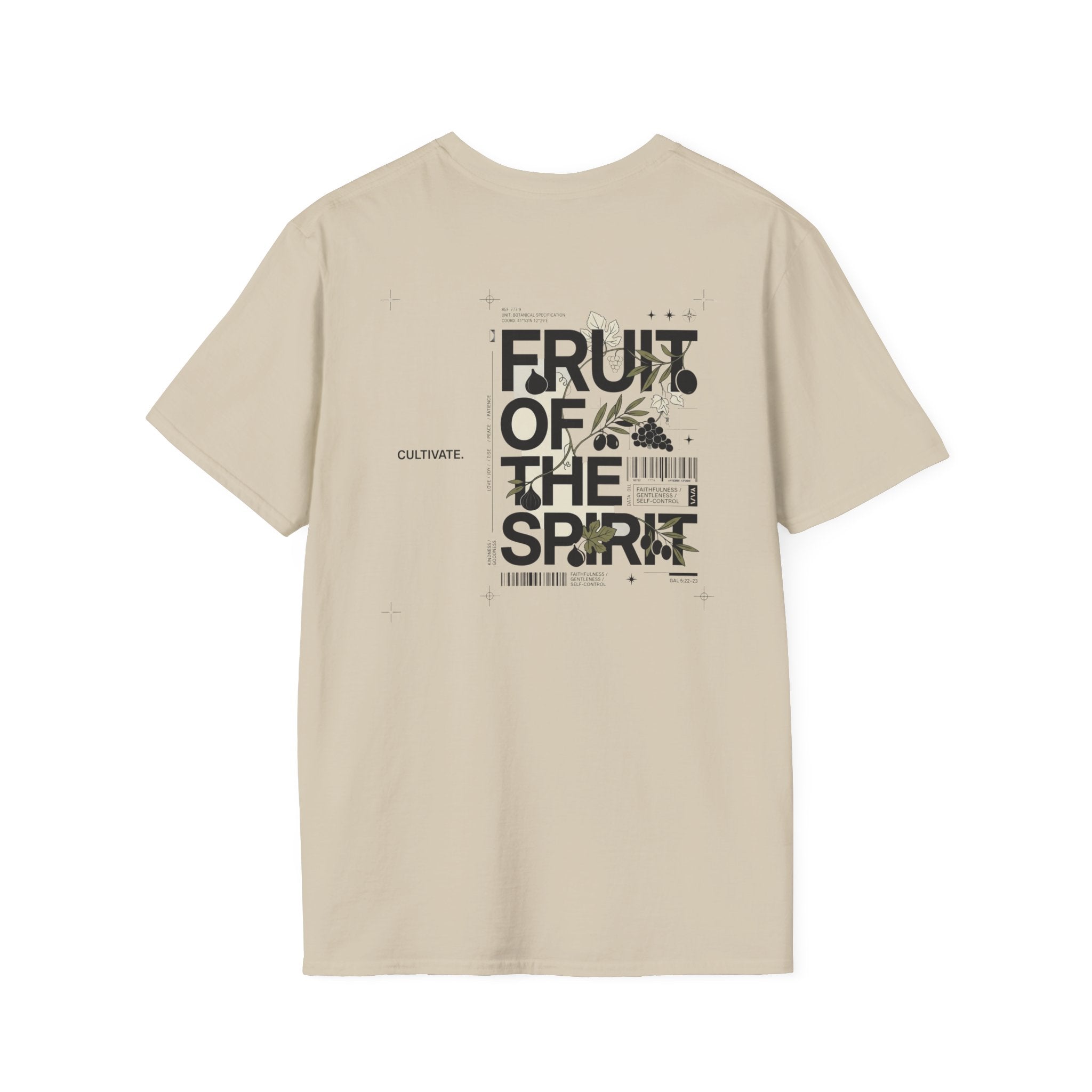 Fruit of the Spirit T-Shirt — Modern Christian Graphic Tee