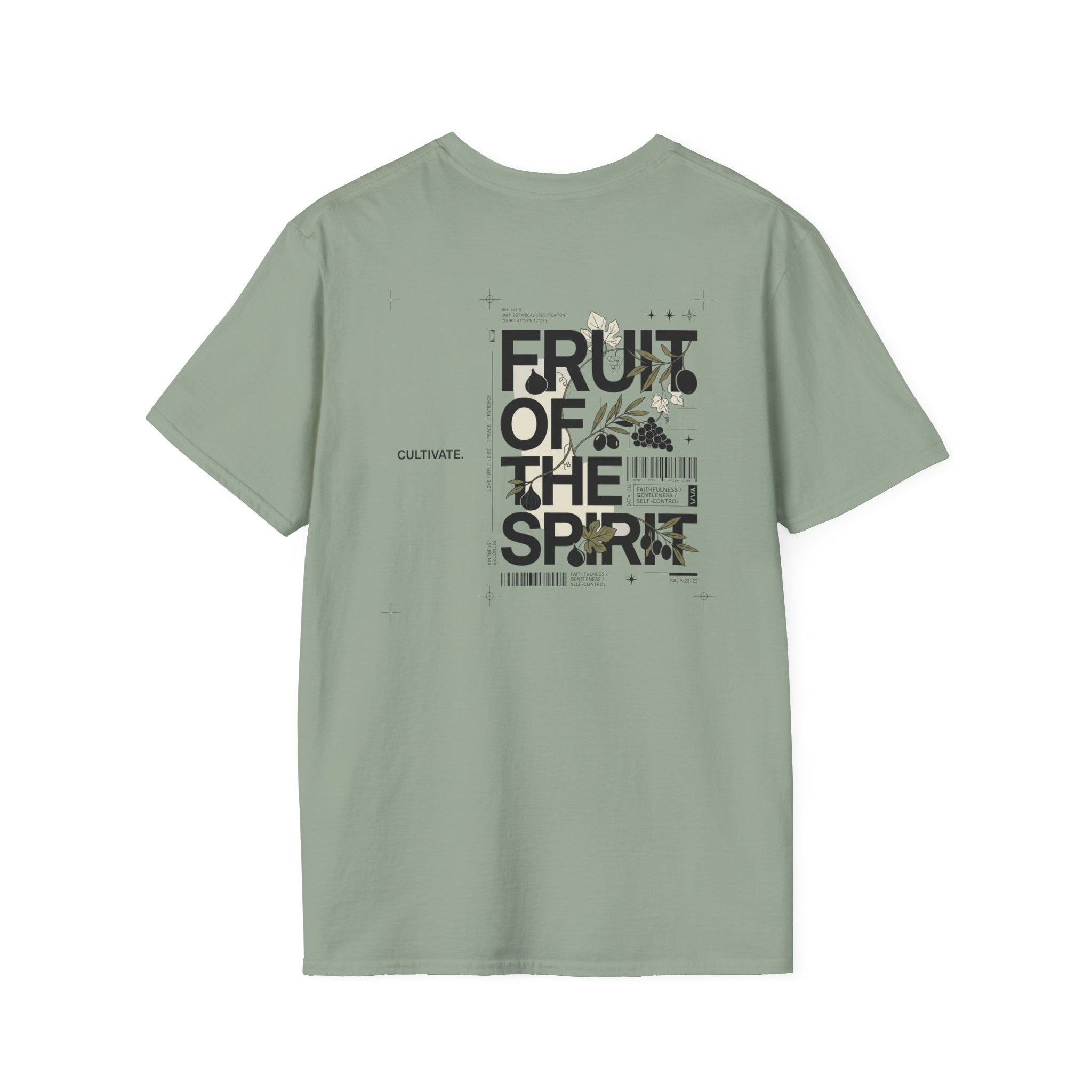 Fruit of the Spirit T-Shirt — Modern Christian Graphic Tee