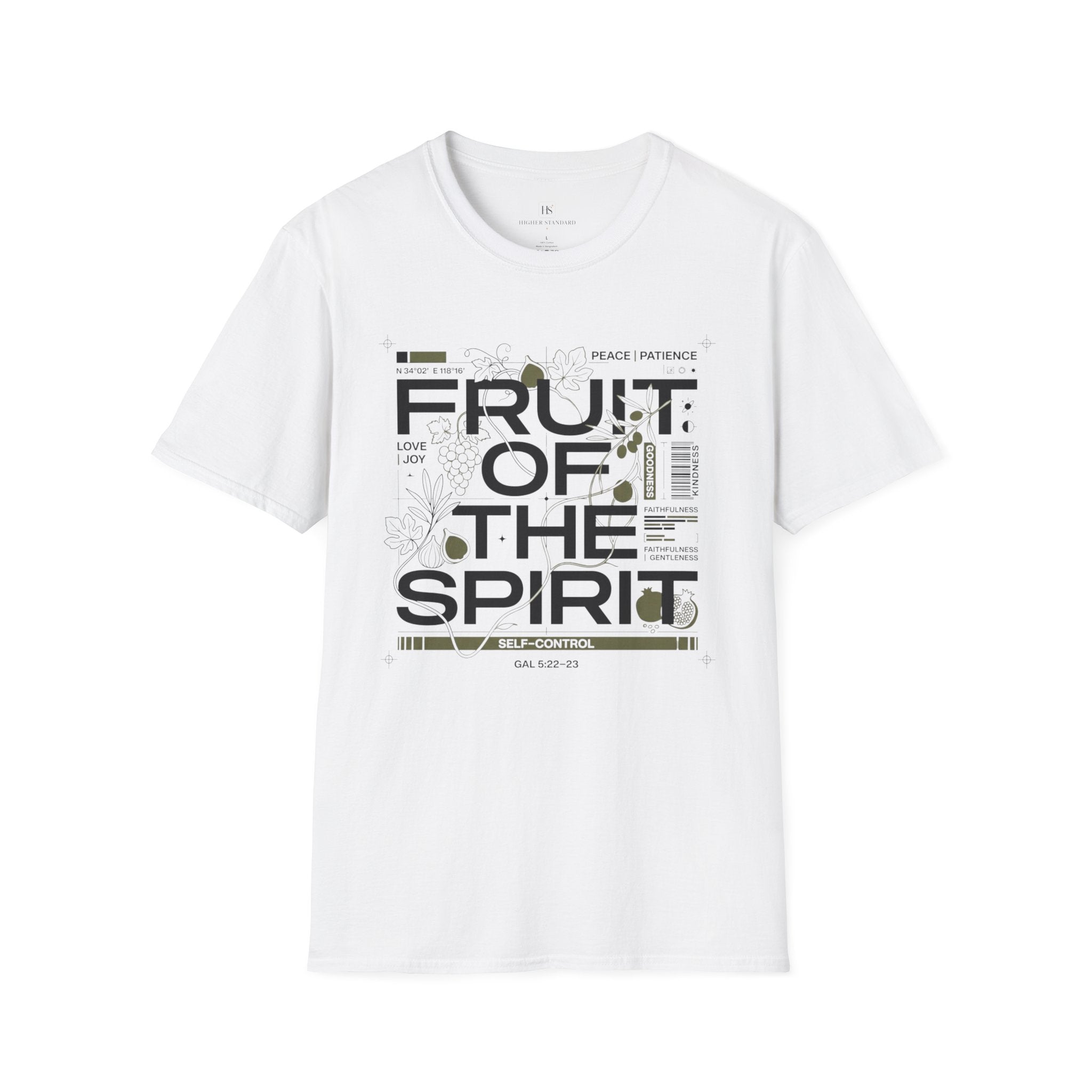 Fruit of the Spirit T-Shirt — Modern Faith Graphic Tee