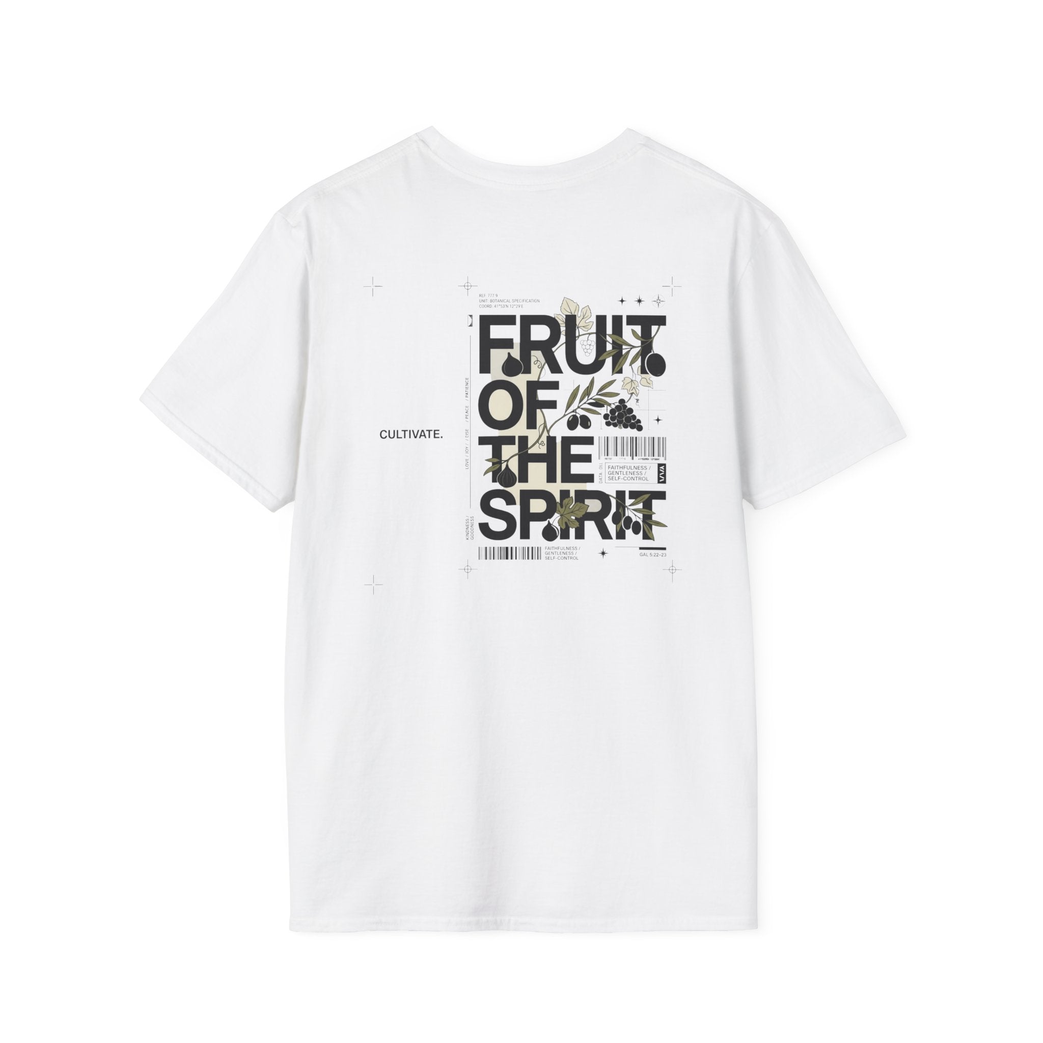 Fruit of the Spirit T-Shirt — Modern Christian Graphic Tee