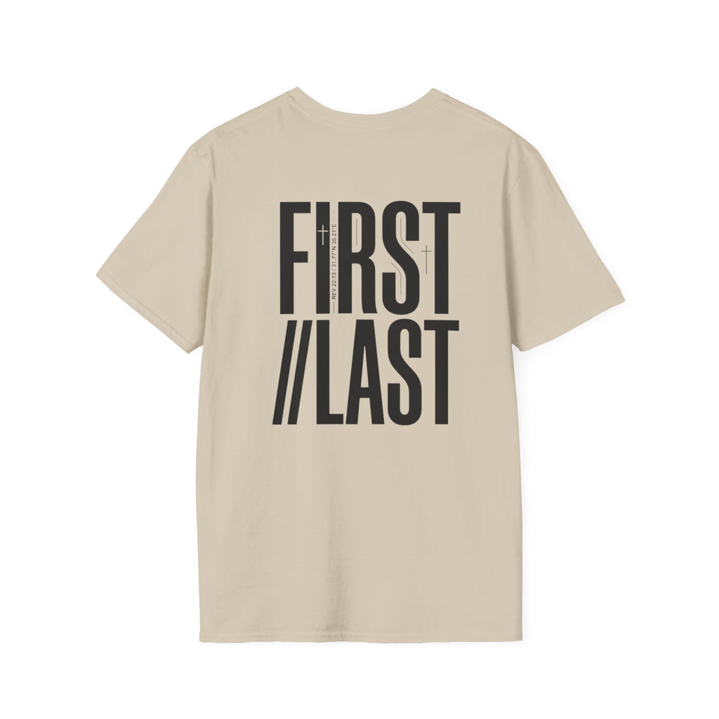 First // Last Graphic T‑Shirt