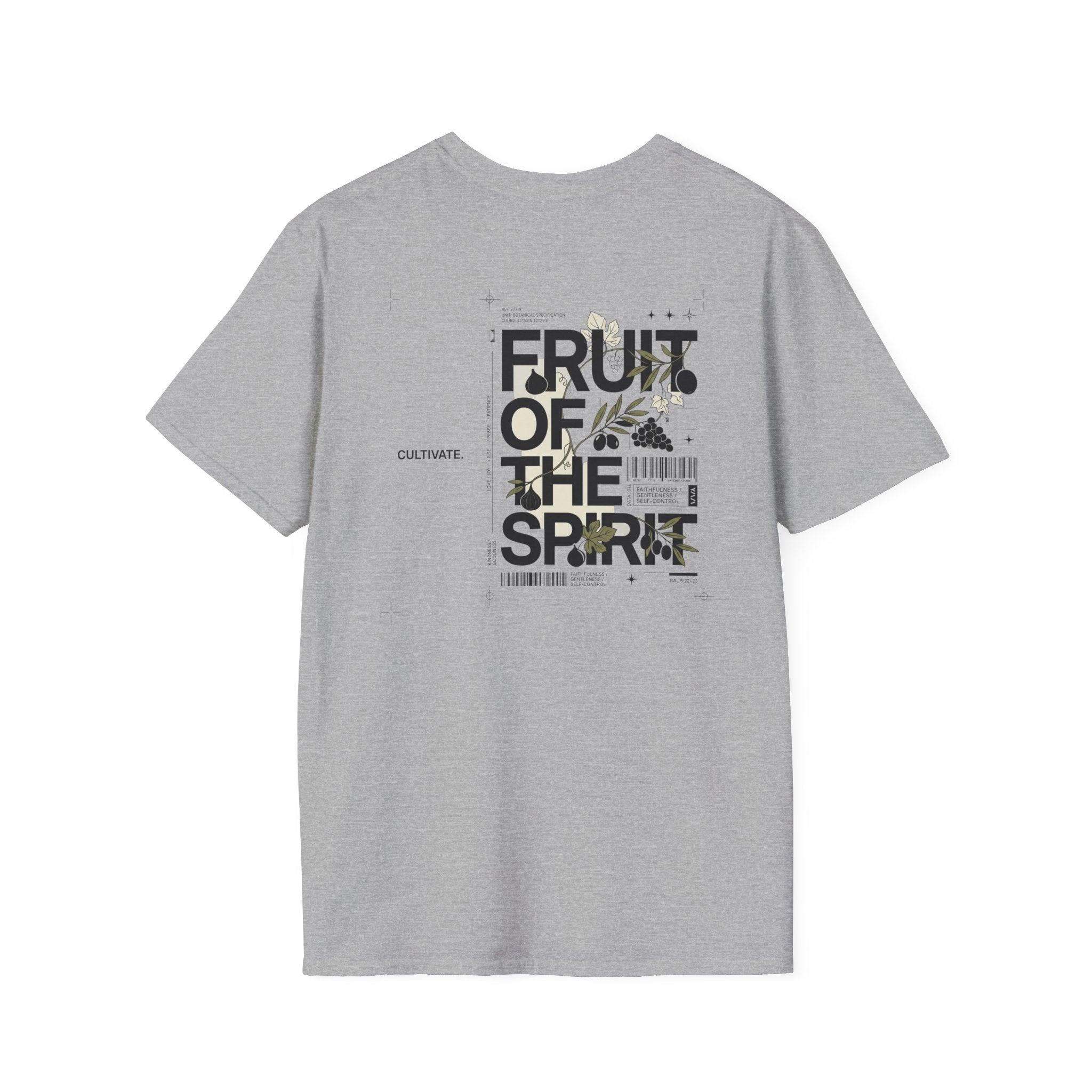 Fruit of the Spirit T-Shirt — Modern Christian Graphic Tee